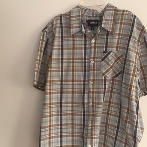 Men's casual button down shirt